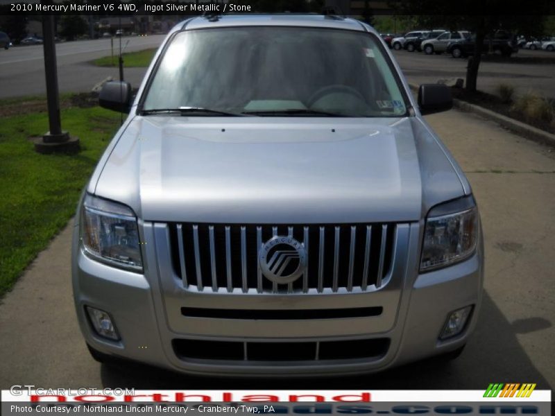 Ingot Silver Metallic / Stone 2010 Mercury Mariner V6 4WD