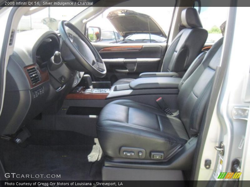 Silver Indulgence / Charcoal 2008 Infiniti QX 56