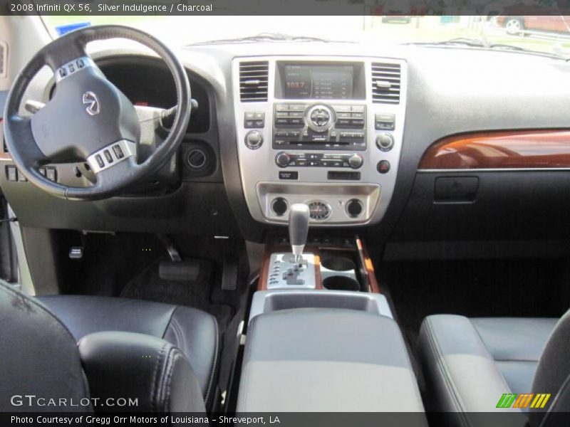 Silver Indulgence / Charcoal 2008 Infiniti QX 56