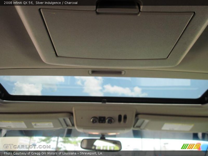 Silver Indulgence / Charcoal 2008 Infiniti QX 56