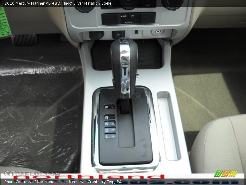 Ingot Silver Metallic / Stone 2010 Mercury Mariner V6 4WD