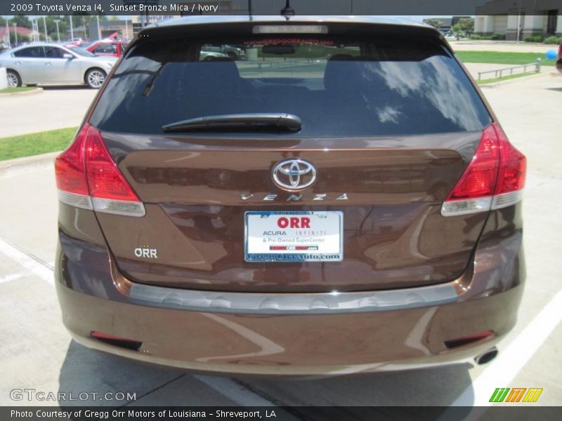 Sunset Bronze Mica / Ivory 2009 Toyota Venza I4