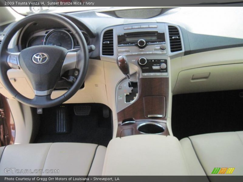 Sunset Bronze Mica / Ivory 2009 Toyota Venza I4