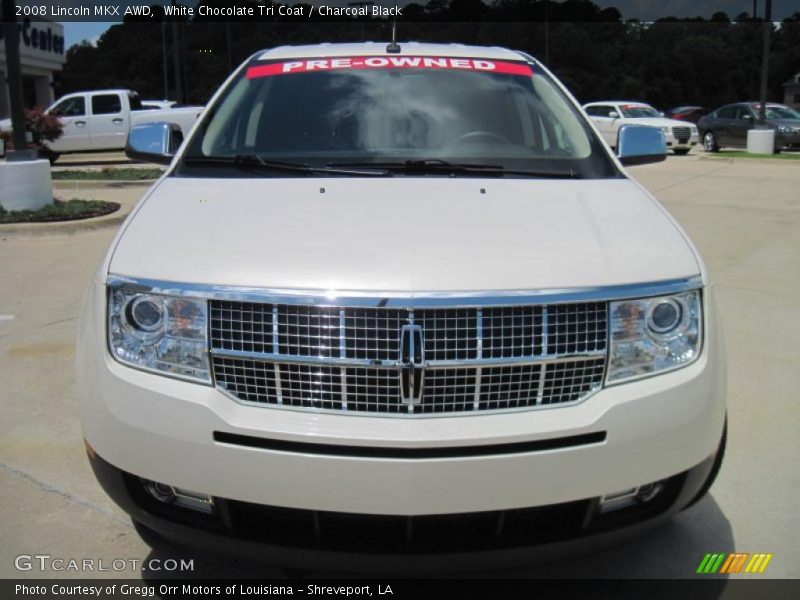 White Chocolate Tri Coat / Charcoal Black 2008 Lincoln MKX AWD