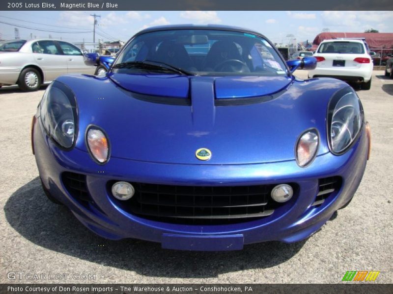 Magnetic Blue / Blue 2005 Lotus Elise
