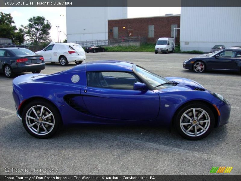 Magnetic Blue / Blue 2005 Lotus Elise