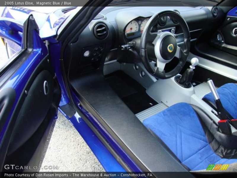 Blue Interior - 2005 Elise  