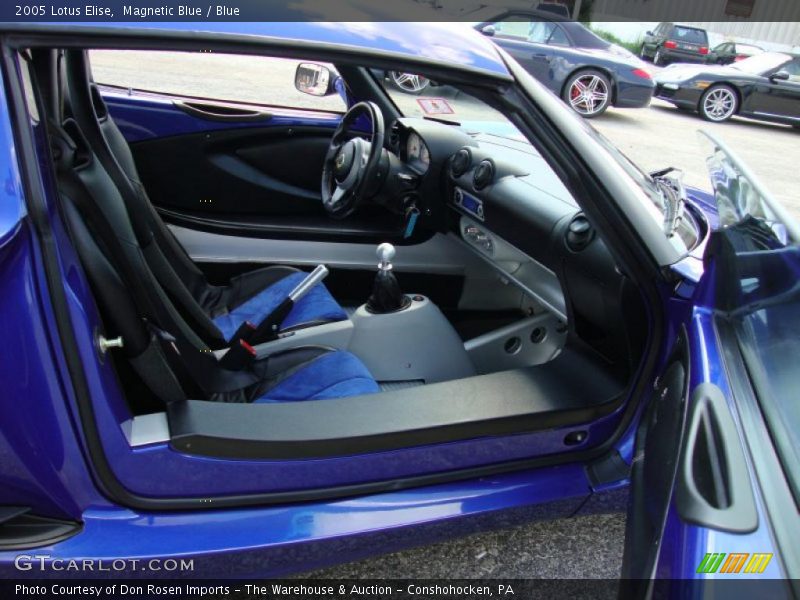  2005 Elise  Blue Interior