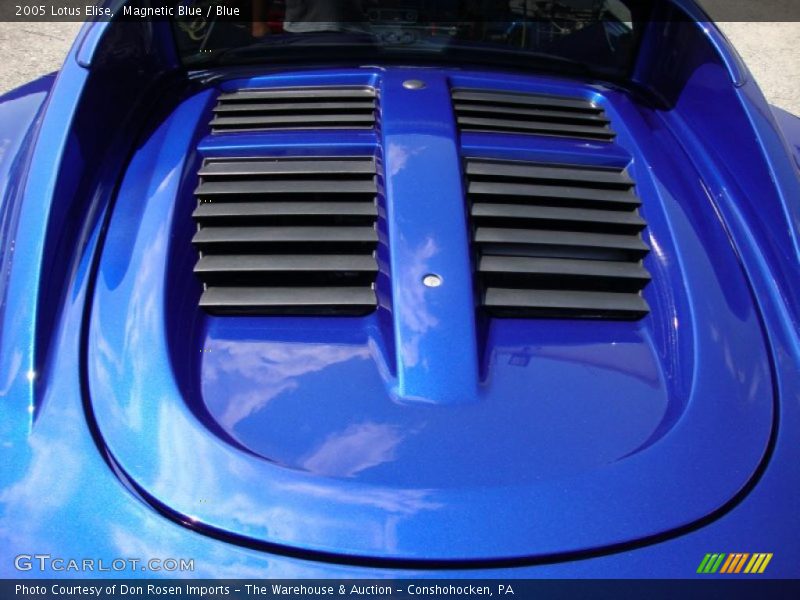 Magnetic Blue / Blue 2005 Lotus Elise