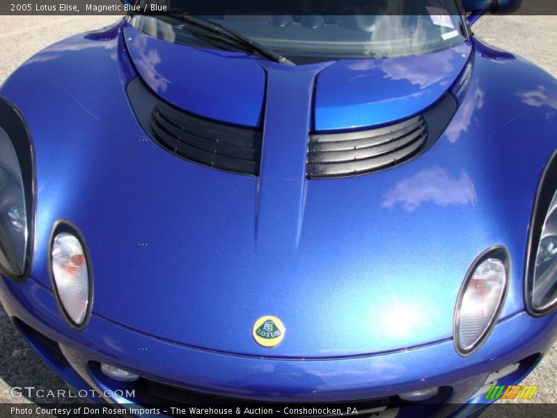 Magnetic Blue / Blue 2005 Lotus Elise
