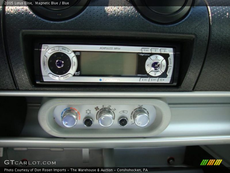 Magnetic Blue / Blue 2005 Lotus Elise