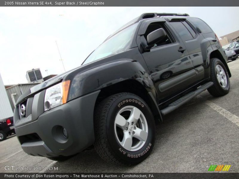 Super Black / Steel/Graphite 2005 Nissan Xterra SE 4x4