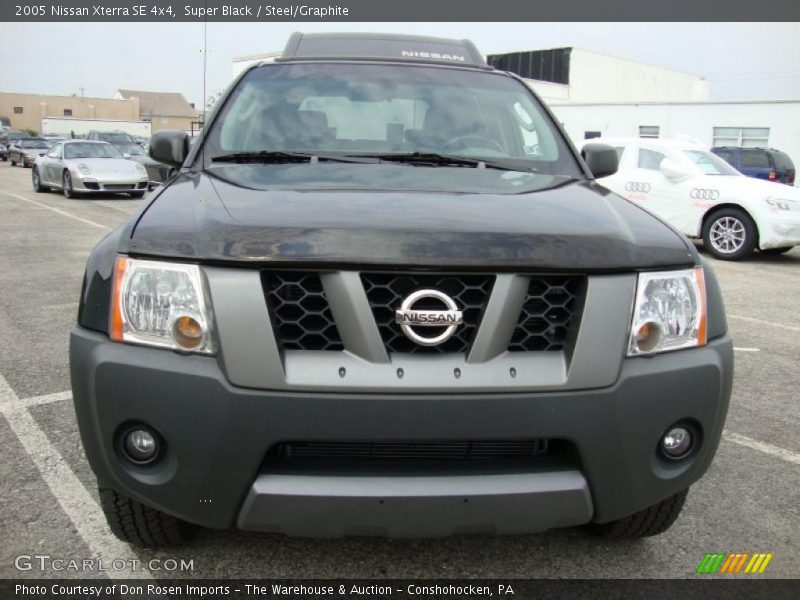 Super Black / Steel/Graphite 2005 Nissan Xterra SE 4x4