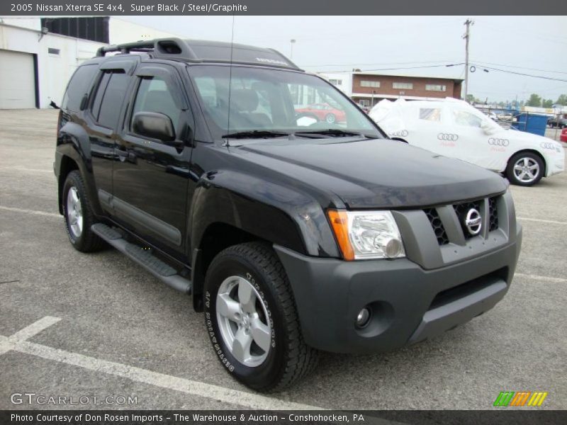 Super Black / Steel/Graphite 2005 Nissan Xterra SE 4x4