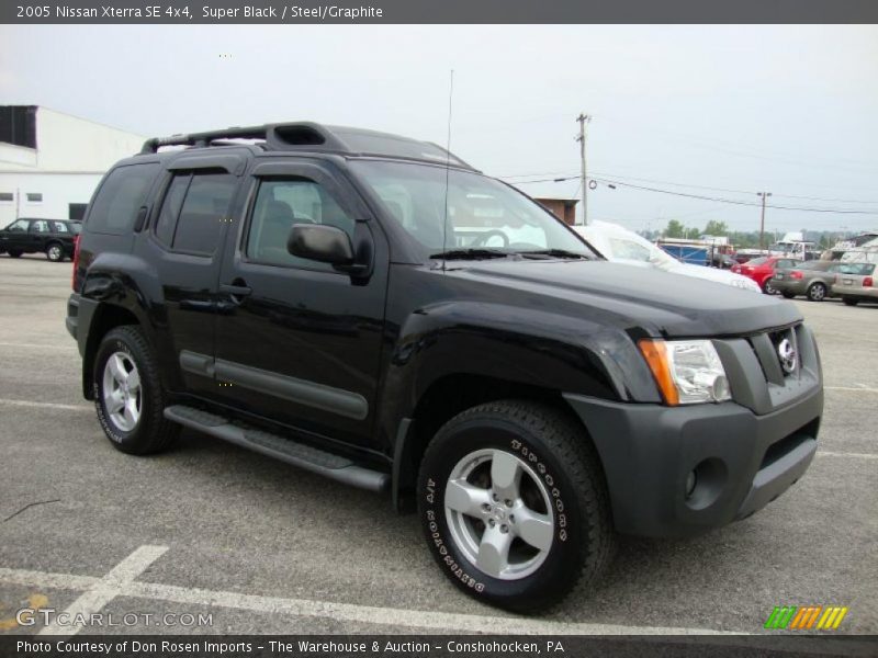 Super Black / Steel/Graphite 2005 Nissan Xterra SE 4x4