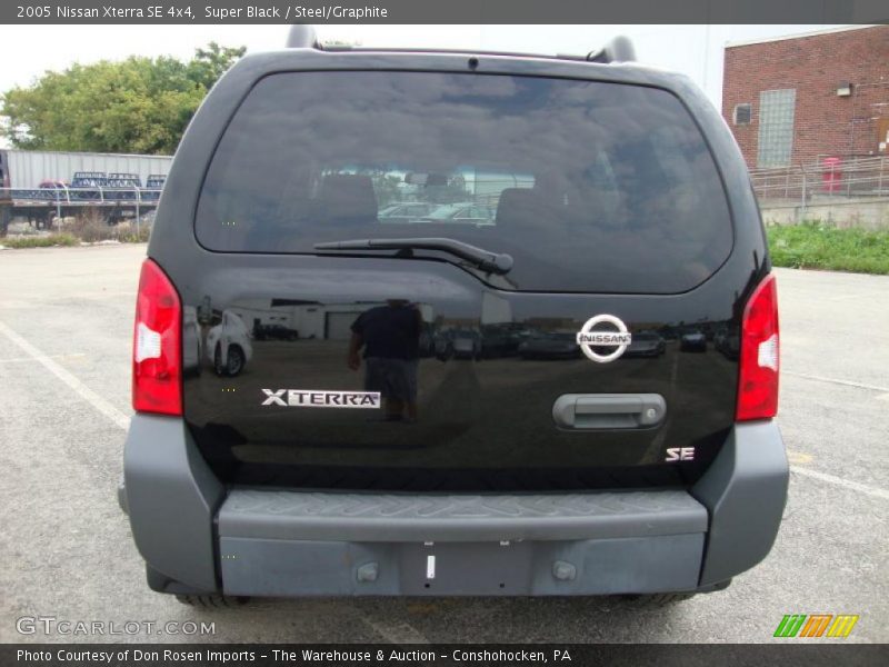 Super Black / Steel/Graphite 2005 Nissan Xterra SE 4x4