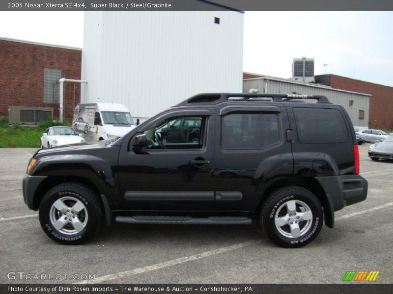 Super Black / Steel/Graphite 2005 Nissan Xterra SE 4x4