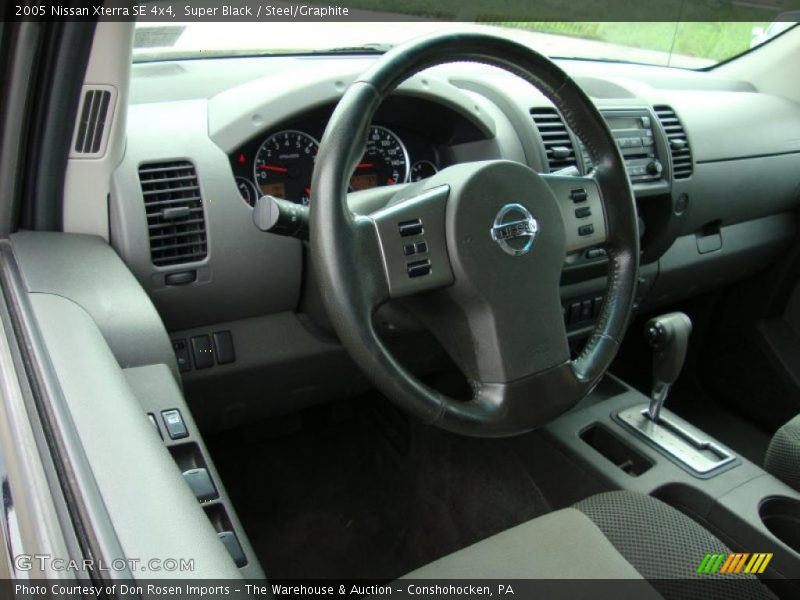 Super Black / Steel/Graphite 2005 Nissan Xterra SE 4x4