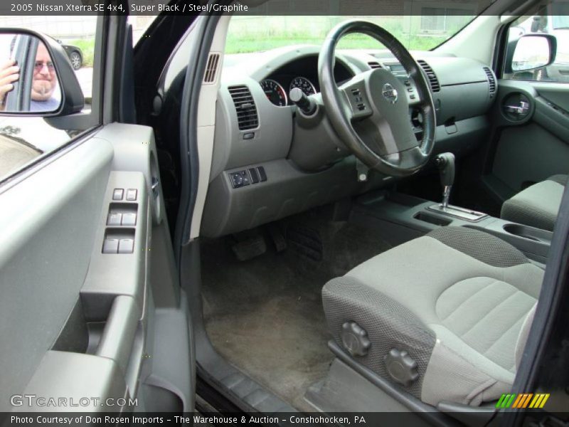 Super Black / Steel/Graphite 2005 Nissan Xterra SE 4x4