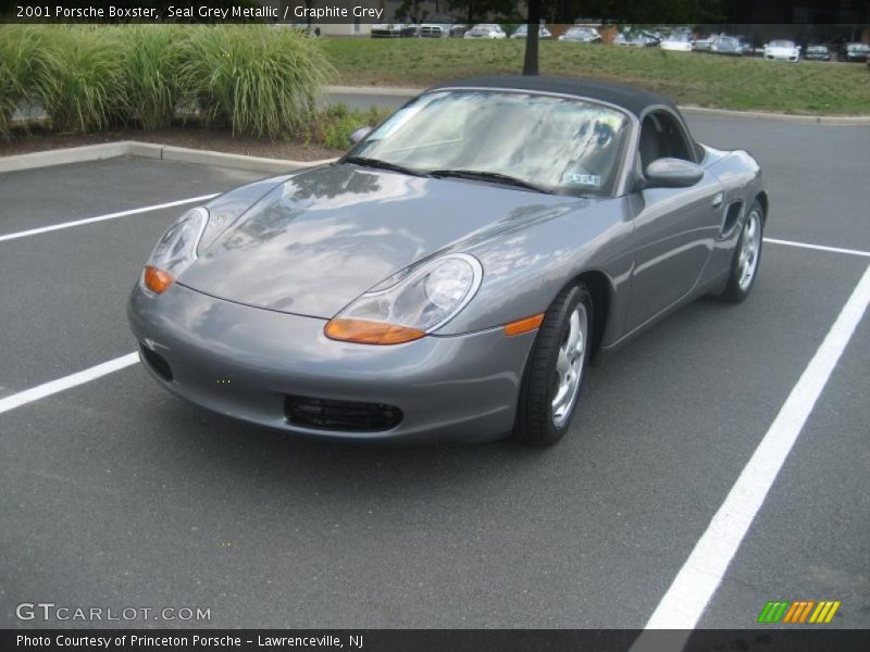 Seal Grey Metallic / Graphite Grey 2001 Porsche Boxster