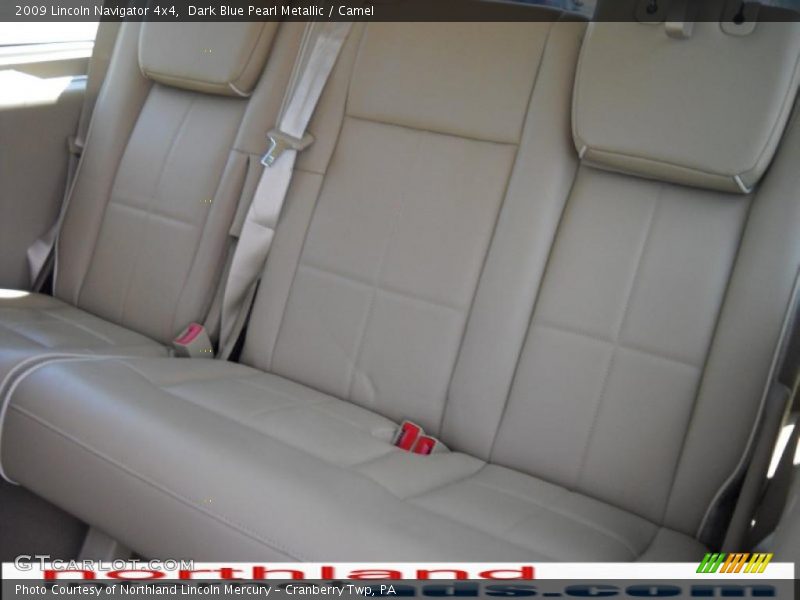 Dark Blue Pearl Metallic / Camel 2009 Lincoln Navigator 4x4