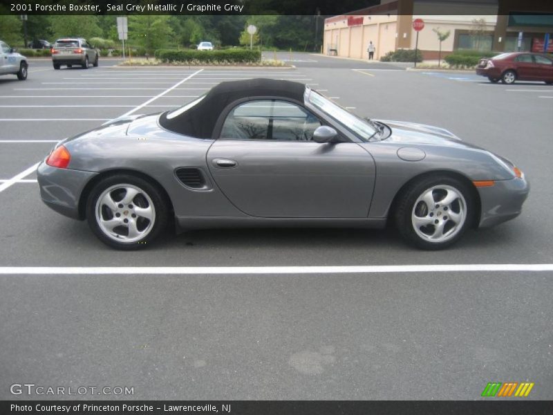 Seal Grey Metallic / Graphite Grey 2001 Porsche Boxster