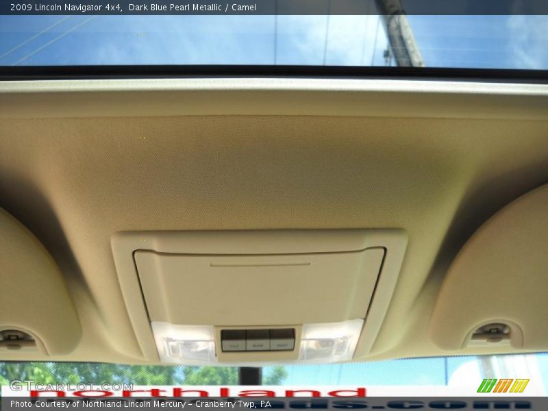 Dark Blue Pearl Metallic / Camel 2009 Lincoln Navigator 4x4