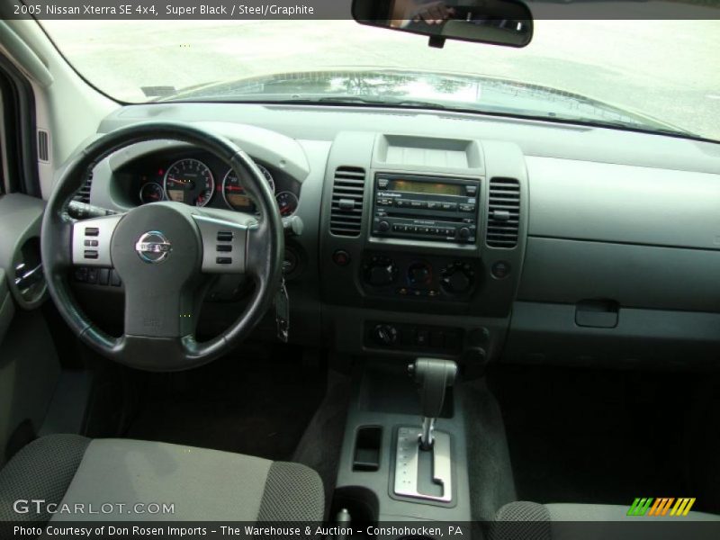 Super Black / Steel/Graphite 2005 Nissan Xterra SE 4x4