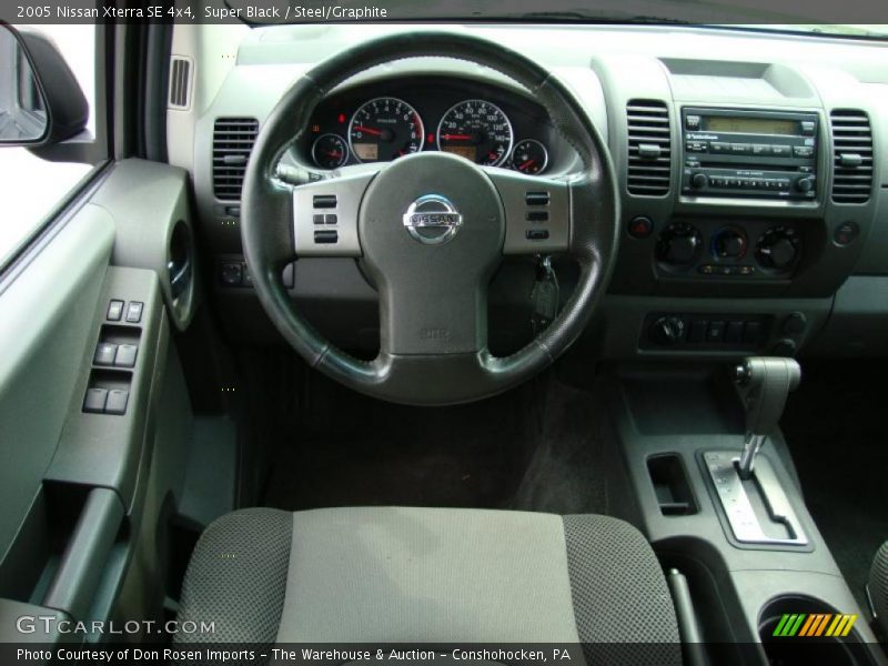 Super Black / Steel/Graphite 2005 Nissan Xterra SE 4x4