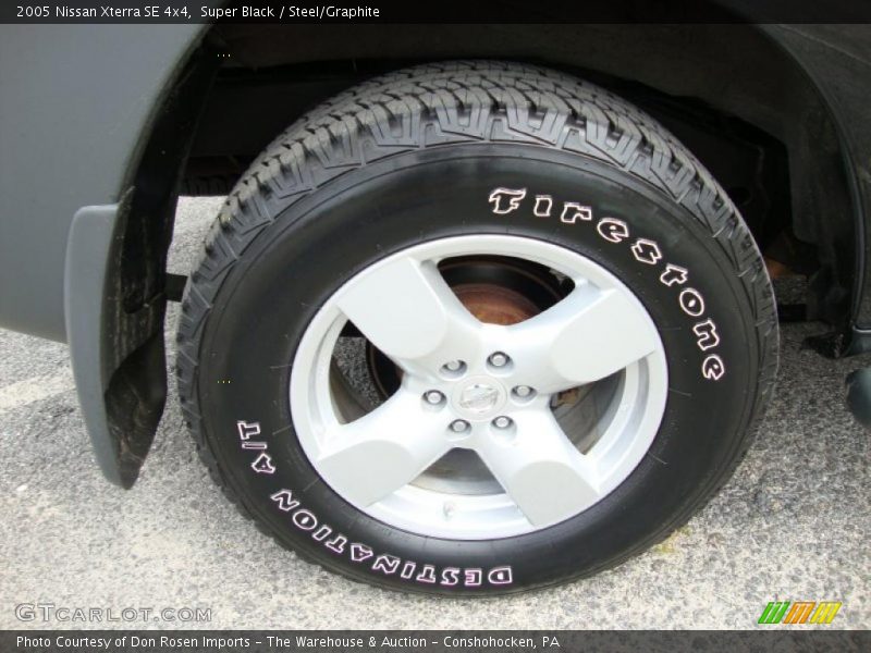 Super Black / Steel/Graphite 2005 Nissan Xterra SE 4x4