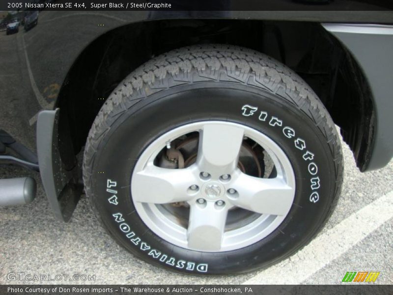 Super Black / Steel/Graphite 2005 Nissan Xterra SE 4x4