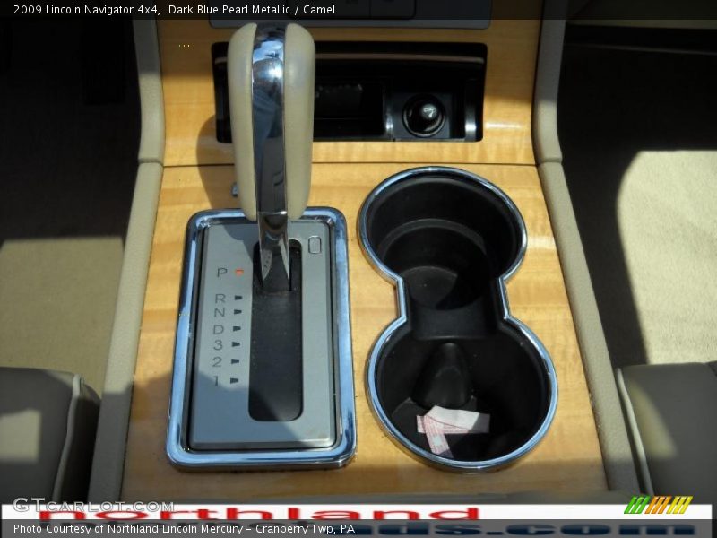 Dark Blue Pearl Metallic / Camel 2009 Lincoln Navigator 4x4