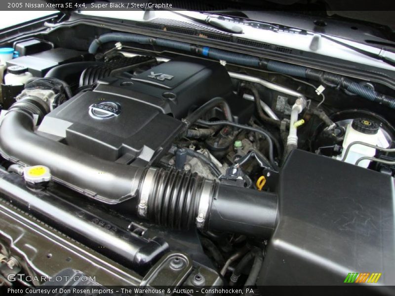 Super Black / Steel/Graphite 2005 Nissan Xterra SE 4x4