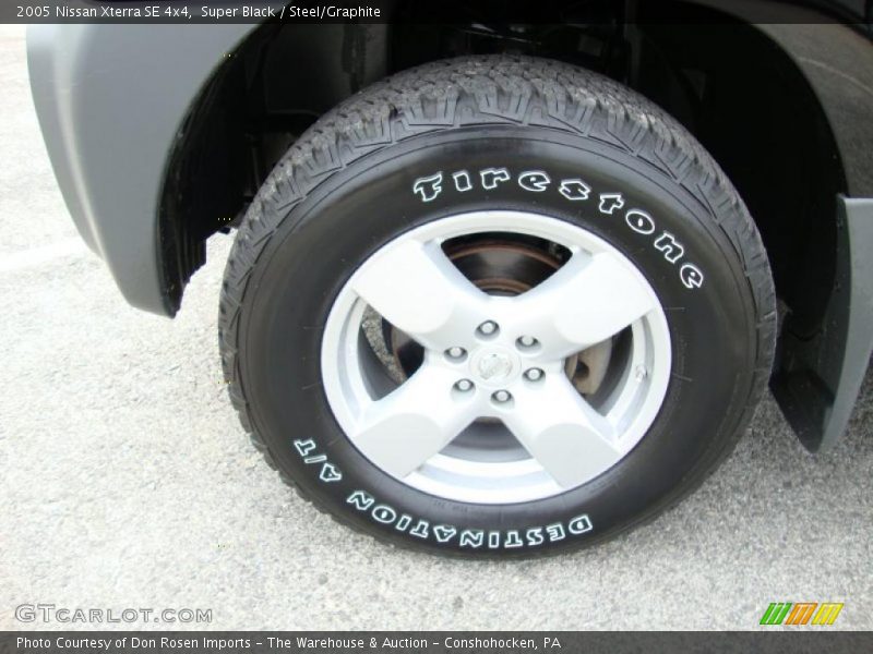 Super Black / Steel/Graphite 2005 Nissan Xterra SE 4x4