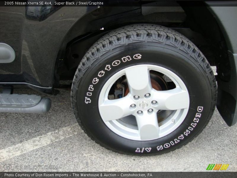 Super Black / Steel/Graphite 2005 Nissan Xterra SE 4x4
