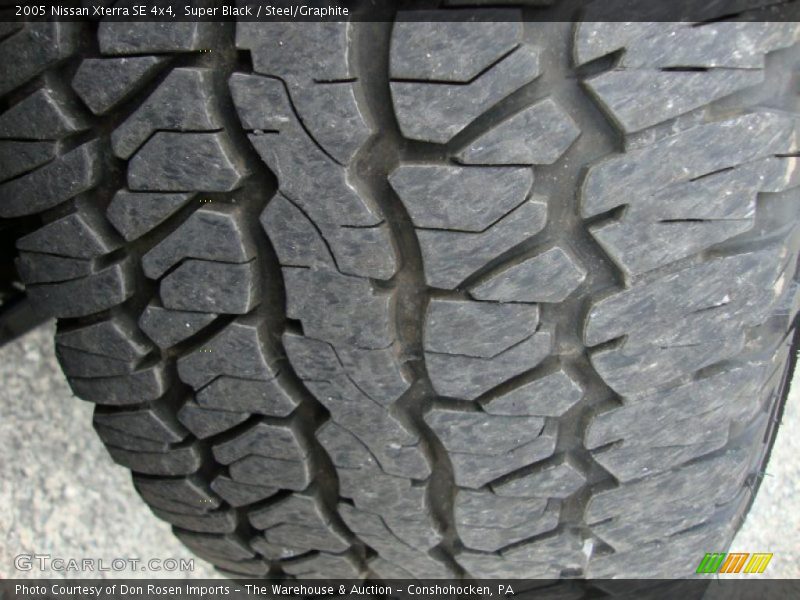 Super Black / Steel/Graphite 2005 Nissan Xterra SE 4x4