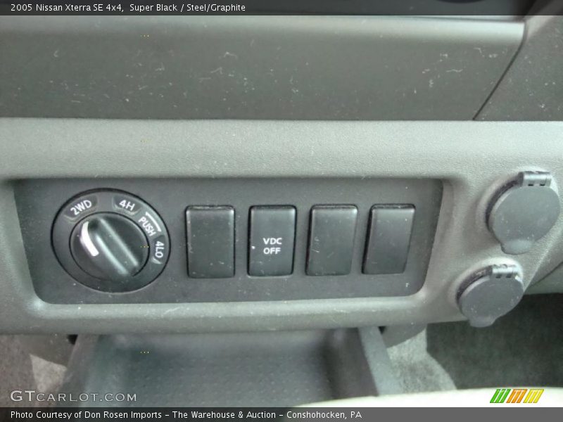 Super Black / Steel/Graphite 2005 Nissan Xterra SE 4x4