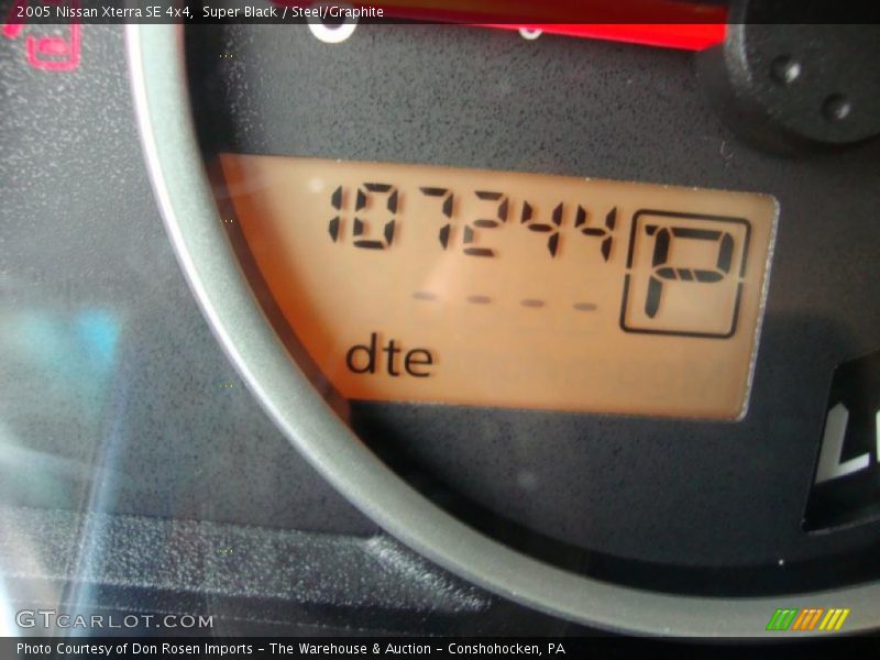 Super Black / Steel/Graphite 2005 Nissan Xterra SE 4x4