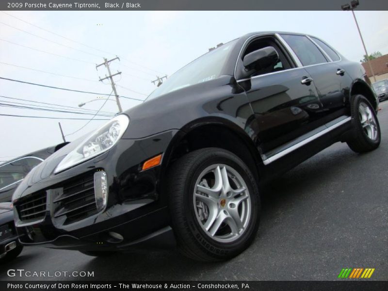 Black / Black 2009 Porsche Cayenne Tiptronic