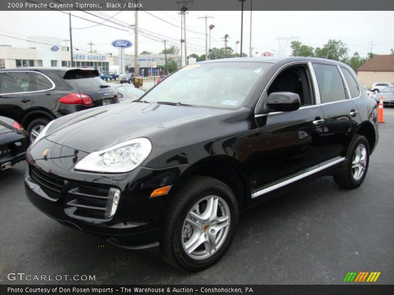 Black / Black 2009 Porsche Cayenne Tiptronic
