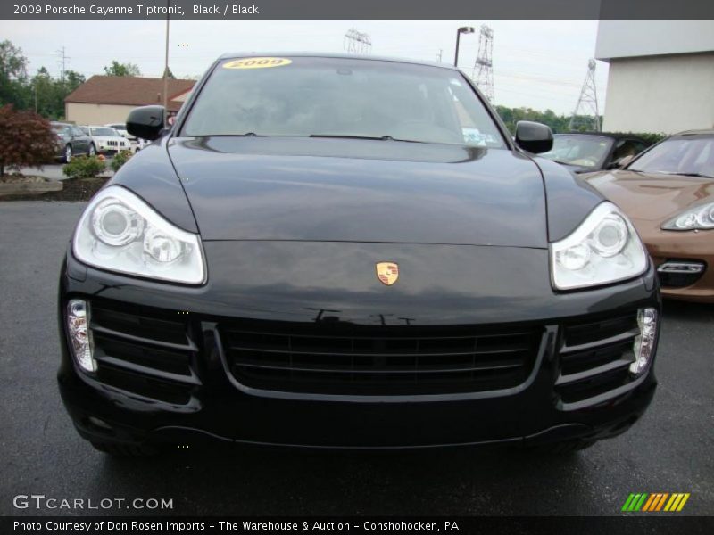 Black / Black 2009 Porsche Cayenne Tiptronic