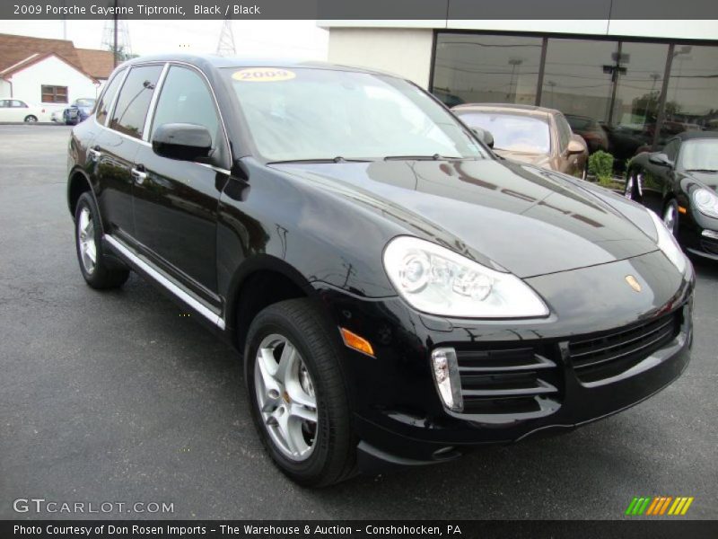 Black / Black 2009 Porsche Cayenne Tiptronic