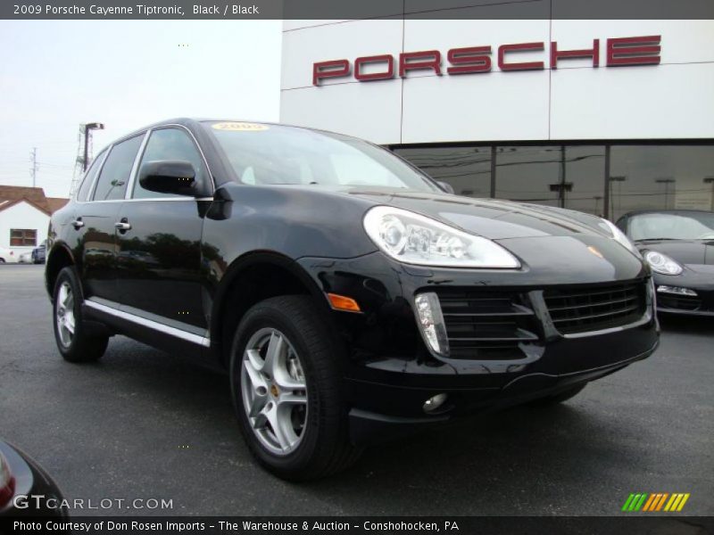 Black / Black 2009 Porsche Cayenne Tiptronic