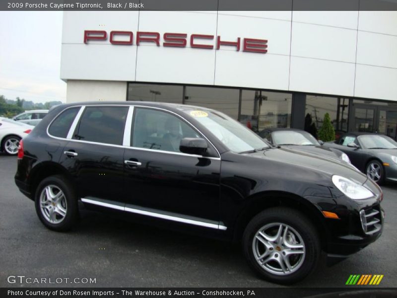 Black / Black 2009 Porsche Cayenne Tiptronic