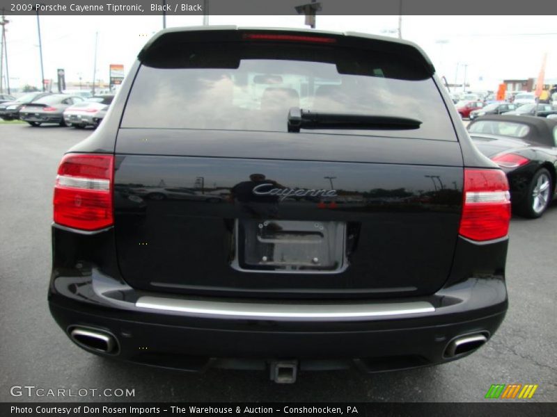 Black / Black 2009 Porsche Cayenne Tiptronic