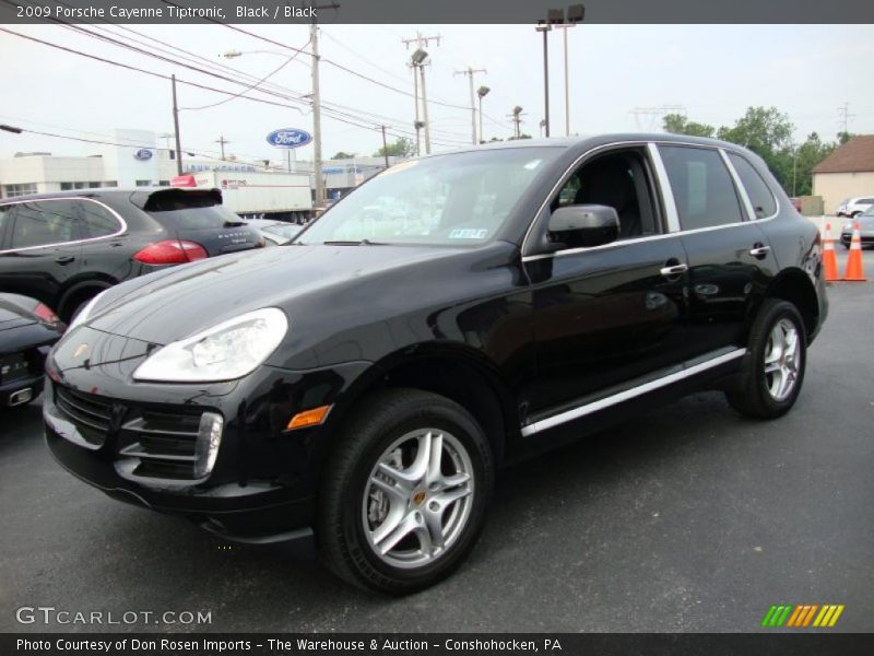Black / Black 2009 Porsche Cayenne Tiptronic