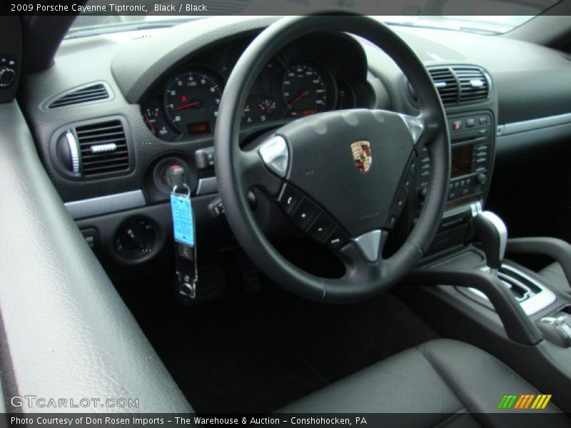 Black / Black 2009 Porsche Cayenne Tiptronic