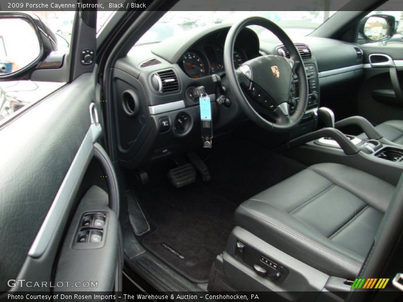 Black / Black 2009 Porsche Cayenne Tiptronic