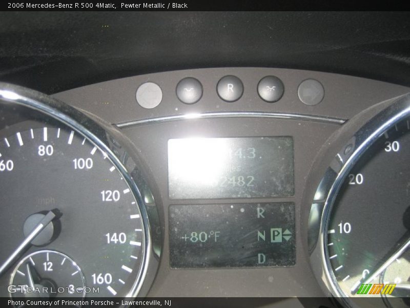 Pewter Metallic / Black 2006 Mercedes-Benz R 500 4Matic