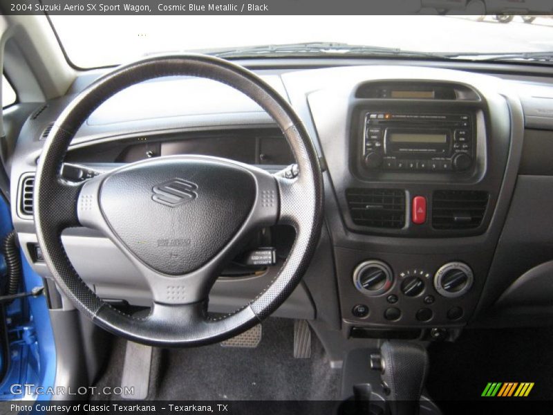 Cosmic Blue Metallic / Black 2004 Suzuki Aerio SX Sport Wagon